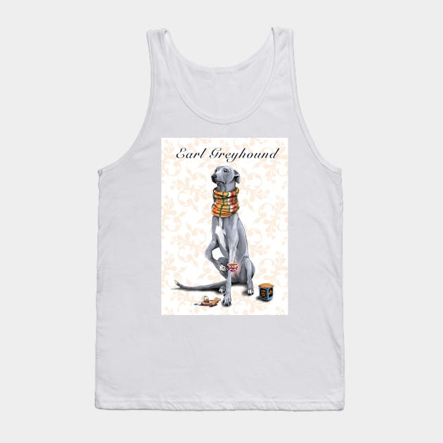 Earl Greyhound Tank Top by BarefootSeeker